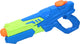 Scatch waterpistool - 38 x 5 x 17 cm - 600ml waterreservoir - voor kinderen en volwassenen - waterspeelgoed - blauw groen oranje