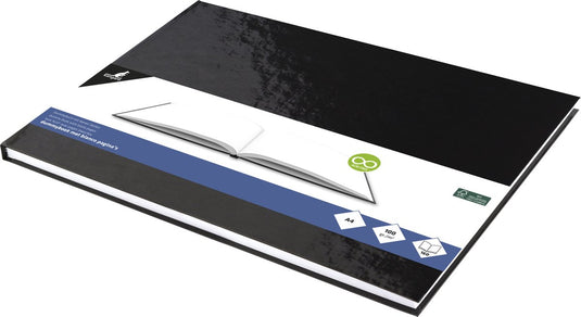 Kangaro dummyboek - a4 landscape - zwart - blanco - k-5564-land