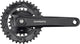 Shimano altus fc-m315-2 crankstel - 170 mm - 36-22t - 2x7 8-speed - vierkante as - zwart