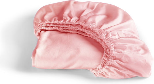 Cinderella - sundays - hoeslaken - tot 25 cm matrashoogte - satijn - 120x200 cm - roze