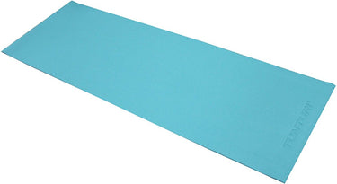 Tunturi pvc yogamat - fitnessmat 4mm dik - turquoise - incl. gratis fitness app