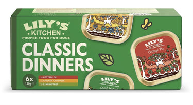 Lily's kitchen hondenvoer natvoer multipack 6x150g - - kip, rund, lam - complete maaltijd met groenten