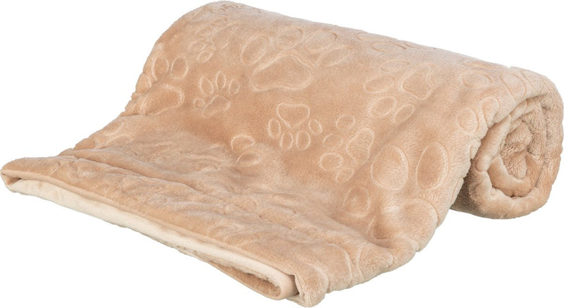 Afbeelding laden in galerijviewer, Trixie hondendeken barry softpluche beige
