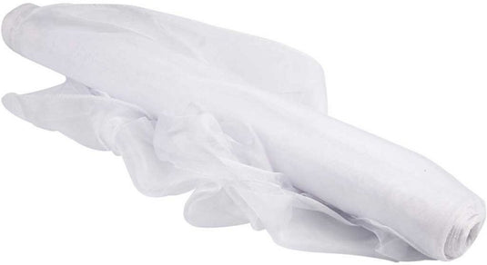 Creativ company organza stof wit, 10m