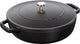 Staub hapjespan chistera - zwart - ø 28 cm 3.7 liter