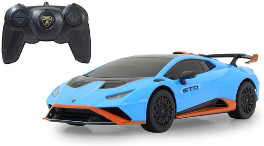 Jamara lamborghini huracán sto speelgoedauto 1:24 blauw 2,4ghz.