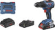 Bosch accu schroefboormachine gsr 18v-55 2x procore18v 4,0ah, lader gal 18v-40
