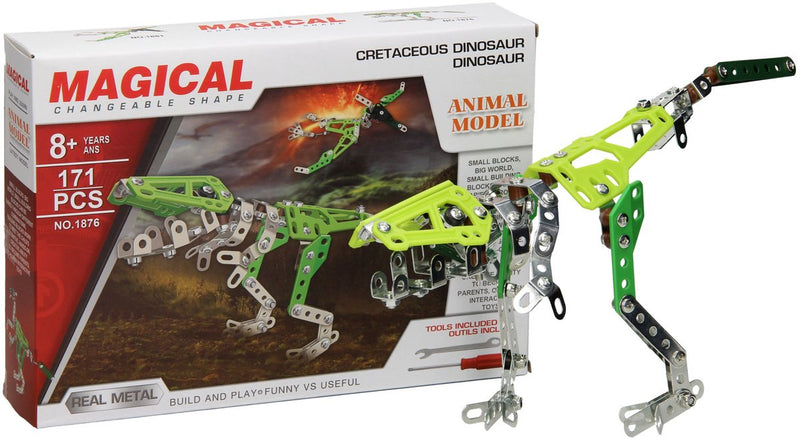 ギャラリービューアに画像をロードする, Lobbes speelgoed bv constructieset metaal dino, 171dlg.
