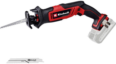 Einhell accu reciprozaag te-ap 18 13 li solo - power x-change - 18 v li-ion - 0-3.000 t min - slaghoogte: 13 mm - max. zaagdiepte (hout kunststof metaal): 50 10 4 mm - incl. 1x zaagblad voor hout en metaal - excl. accu en lader