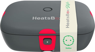 Faitron - heatsbox style - electrische lunchbox - rvs - verwarmde lunchbox - voor warme maaltijden - verschillende compartimenten - 220v