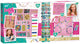 Totum xl armbandjes knutselset - 50 armbandjes maken 1700+ stuks - design shine happy bracelets fashion knutselset cadeau tip creatief speelgoed meisjes vanaf 6 jaar