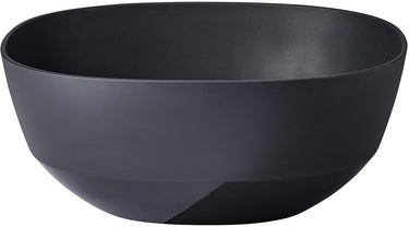 Mepal serveerschaal silueta - 3000 ml - saladeschaal - nordic black