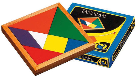 Philos puzzelspel tangram 4 - 7 stukjes
