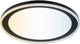 Brilliant pederson - plafondlamp - led 26w - 2700k-6500k - zwart