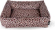 Lex max nairobi hondenmand panterprint 90x70 cm