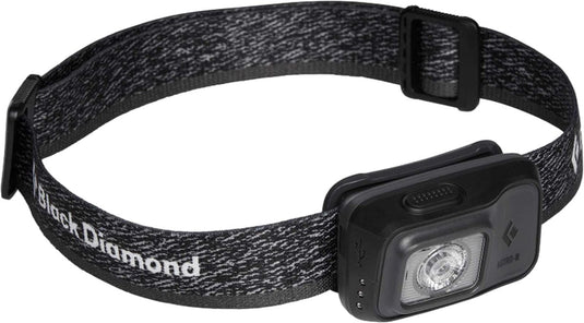 Black diamond astro 300-r hoofdlamp - hoofdlamp - graphite