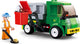 Sluban town stad vuilniswagen bouwspeelgoed kinderen vanaf 6 jaar – constructiespeelgoed modelbouw – bouwdoos met 118 bouwstenen – m38-b0781b