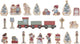 Little dutch advent kalender treinbaan fsc