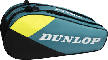 Dunlop - sx club- 10rkt- tennistas- teal black yellow