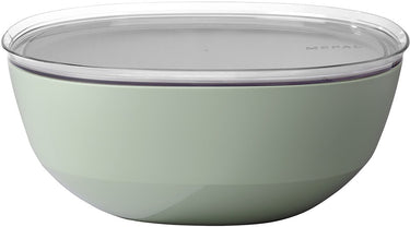Mepal serveerschaal met deksel silueta - 5000 ml - saladeschaal - nordic sage