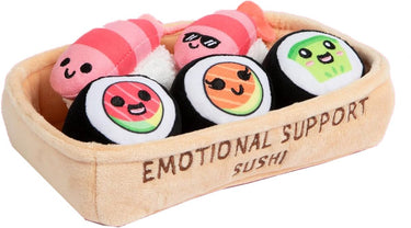 Just play emotional support sushi knuffels - kawaii pluche set