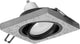 Orno halisi vierkante inbouwspot - beton look spot - richtbare lichtbron - gu10 mr16