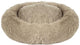 Duvo plus snug - donut bed - beige - l - 80x80x17cm - wasbaar