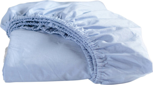 Cinderella - weekend - hoeslaken - tot 25 cm matrashoogte - 90x200 cm - lichtblauw