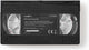 Nedis vhs-reinigingscassette - 20 ml - vhs-koppen - zwart