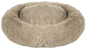 Duvo plus snug - donut bed - beige - m - 65x65x15cm - wasbaar