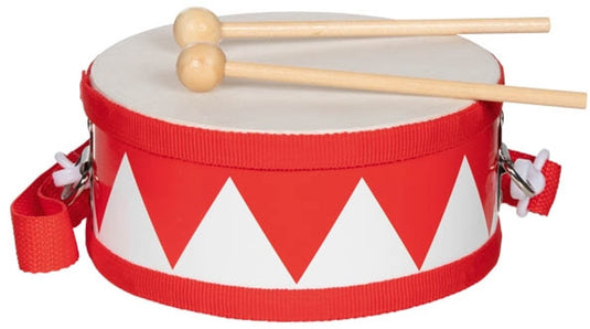 Goki trommel rood - speelgoed muziekinstrument voor kinderen.