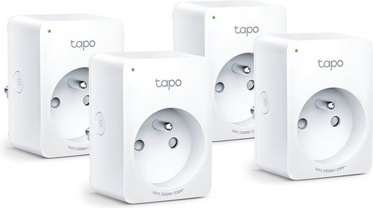 Tp-link tapo p110 - slimme stekker - smart plug- 4 stuks - energiebewaking- be fr