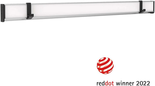 Maul talent wandklemlijst - wit - aluminium - 1 stuk - 50.7 x 4.3 x 2.9 cm -