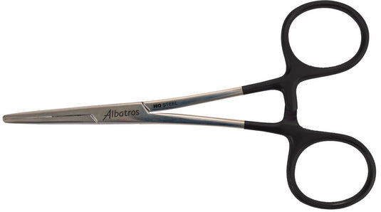 Albatros adertang recht - professionele roestvrijstalen tang voor precisiewerk bij vissen 20cm
