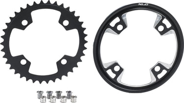 Xlc cr-e02 kettingblad - bosch e-bike - 38 tanden - aluminium - zwart zilver