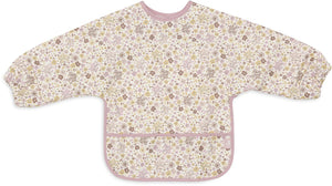 Jollein slabbetjes waterproof met mouw - 1 stuk - 75 cm - flower fairies