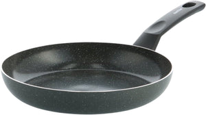 Kochstar stein koekenpan 20cm - pfas-vrije antikleeflaag - koekenpan inductie - keramische koekenpan - ovenbestendig tot 130°c - koudgrepen - graniet zwart