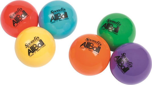 Megaform set of 6 colored all balls 15,2cm