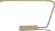 Lucide madison - bureaulamp - led dimbaar - 1x9w 2700k - taupe