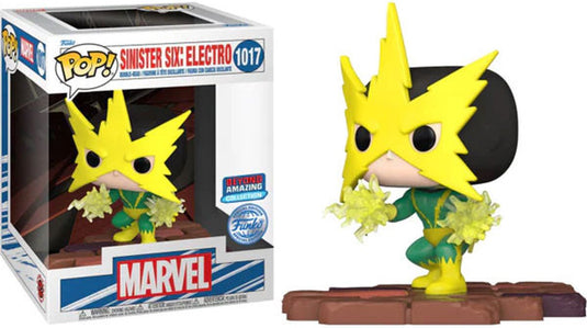 Funko pop! marvel: spider-man: beyond amazing - electro sinister six deluxe