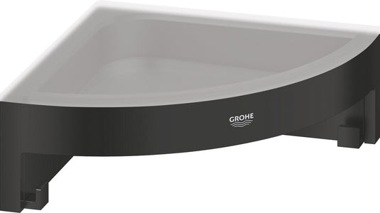 Grohe quickfix start cube hoek douchetray - matte black