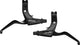 Shimano deore bl-t611 remhendel paar, v-brake, zwart