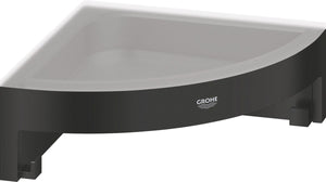 Grohe quickfix start cube hoek douchetray - matte black