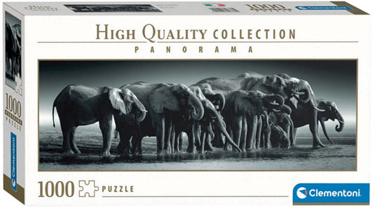 Clementoni legpuzzel panorama herd of giants, 1000st.