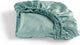 Cinderella - sundays - hoeslaken - tot 25 cm matrashoogte - satijn - 180x210 cm - mineraal groen