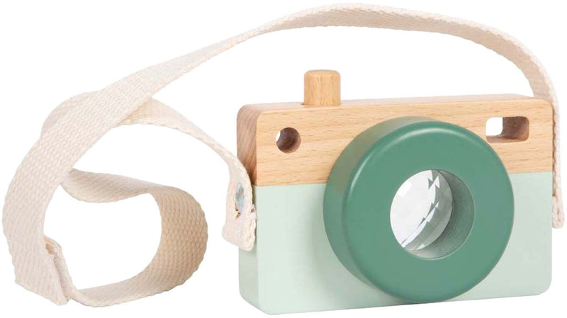 Cargue la imagen en el visor de la galería, Small foot - houten speelgoedcamera safari fsc
