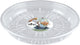 Elho uni-schotel rond 33 - schotel voor binnen buiten - ø 32.0 x h 4.2 cm - transparant