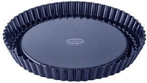 Dr. oetker - quiche- taartvorm 'back-liebe emaille' - 24 cm - zuur- en krasvast