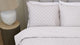 Riviera maison arched dekbedovertrek - lits-jumeaux xl - 260x200 220 - zacht roze