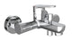 Schütte pico badkraan - mengkraan - 150 mm hartafstand - chroom